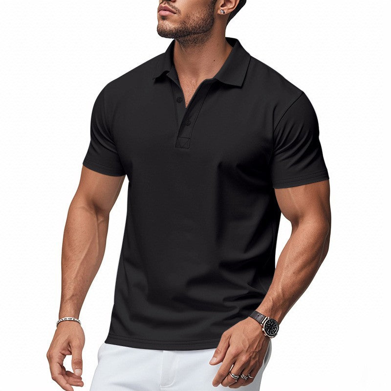 🔥⏰ LIMITIERT: -50% 💥 Herren Kurzarm Polo-Shirt aus schnelltrocknendem Funktionsstoff – Hochwertiges modisches Poloshirt für Büro & Alltag✨