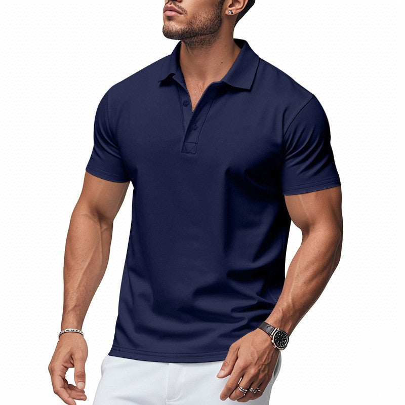 🔥⏰ LIMITIERT: -50% 💥 Herren Kurzarm Polo-Shirt aus schnelltrocknendem Funktionsstoff – Hochwertiges modisches Poloshirt für Büro & Alltag✨