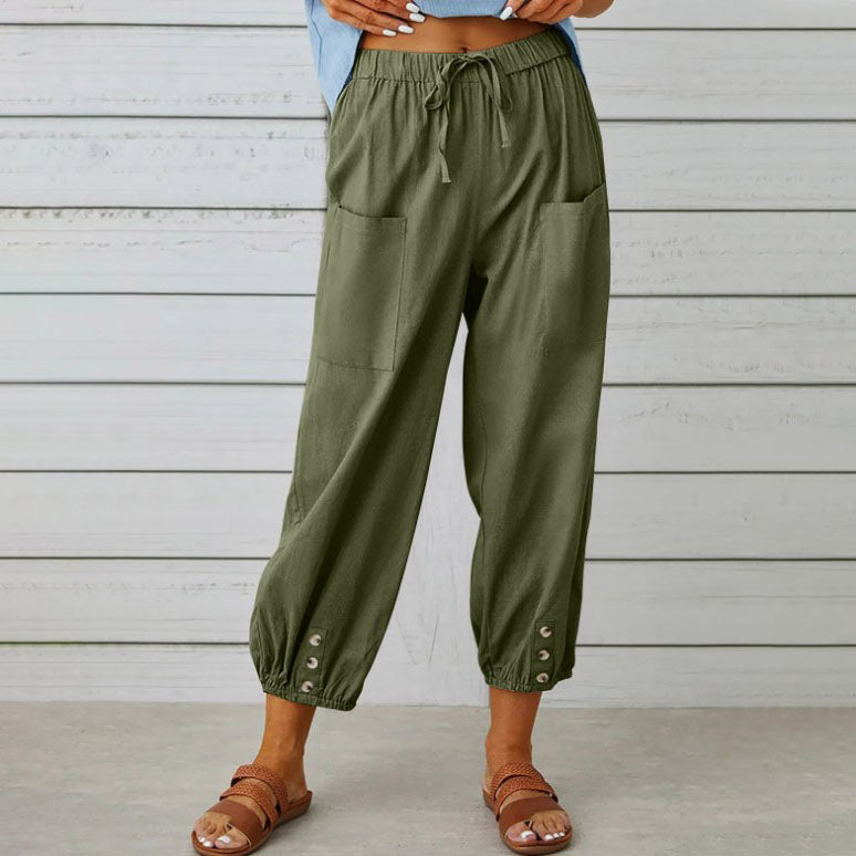🔥👖Angesagte weite Hose für Damen – super bequem & vielseitig kombinierbar✨ Perfekt für lässige Bürotage oder entspannte Treffen mit Freunden💃 Jetzt die neue Lieblingshose sichern!