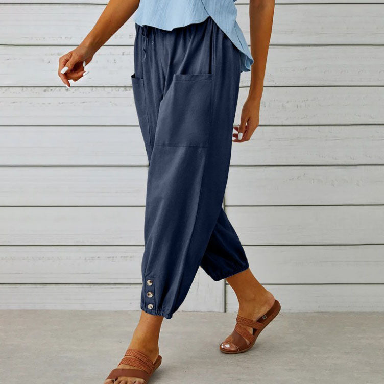 🔥👖Angesagte weite Hose für Damen – super bequem & vielseitig kombinierbar✨ Perfekt für lässige Bürotage oder entspannte Treffen mit Freunden💃 Jetzt die neue Lieblingshose sichern!