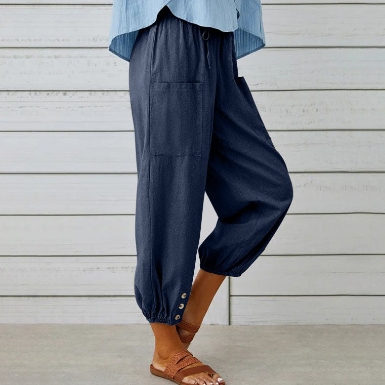 🔥👖Angesagte weite Hose für Damen – super bequem & vielseitig kombinierbar✨ Perfekt für lässige Bürotage oder entspannte Treffen mit Freunden💃 Jetzt die neue Lieblingshose sichern!