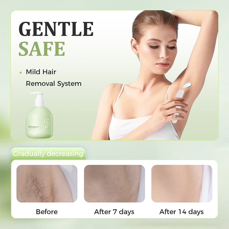 ⏰ Nur noch heute 50% Rabatt! 🪒✨ Sanft hautfreundliches Haarentfernungs-Set (Haarentfernungscreme + Rasierer) – schmerzfreie Anwendung für langanhaltend glatte Haut am ganzen Körper 🎁