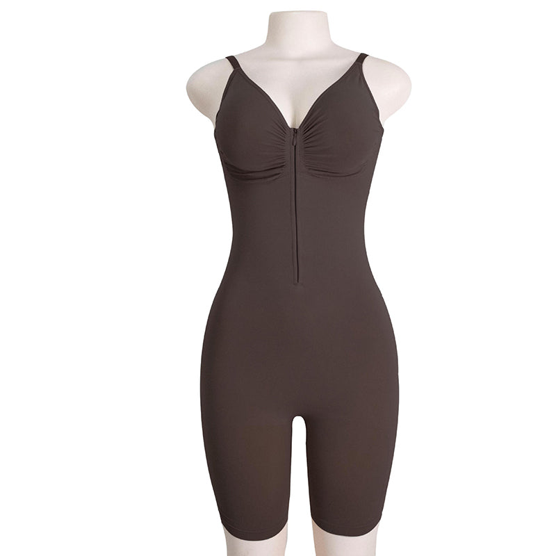 🌺Ganzkörperformer mit Po-Lifting & Nahtdesign – Figurformende Shapewear für eine makellose Silhouette