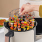 🍗 50% RABATT! 🥩 Vertikaler Kebab-Grill für die Heißluftfritteuse – inklusive hitzebeständiger Handschuhe – Perfekt für saftige Spieße & knusprige Hähnchen – gleichmäßige Garung & einfache Reinigung 🍢✨🔥