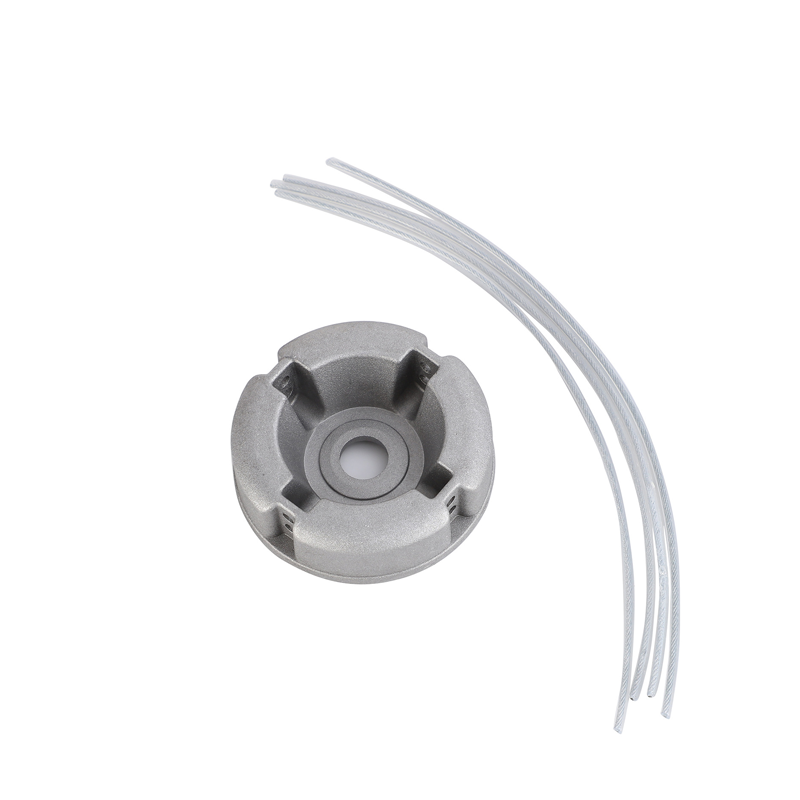 🌿 LIMITIERTER 50% RABATT! Schwerlast 4-Faden Aluminium Trimmerkopf – Universal passend, breite Schnittfläche für schnelle Rasen- und Unkrautpflege