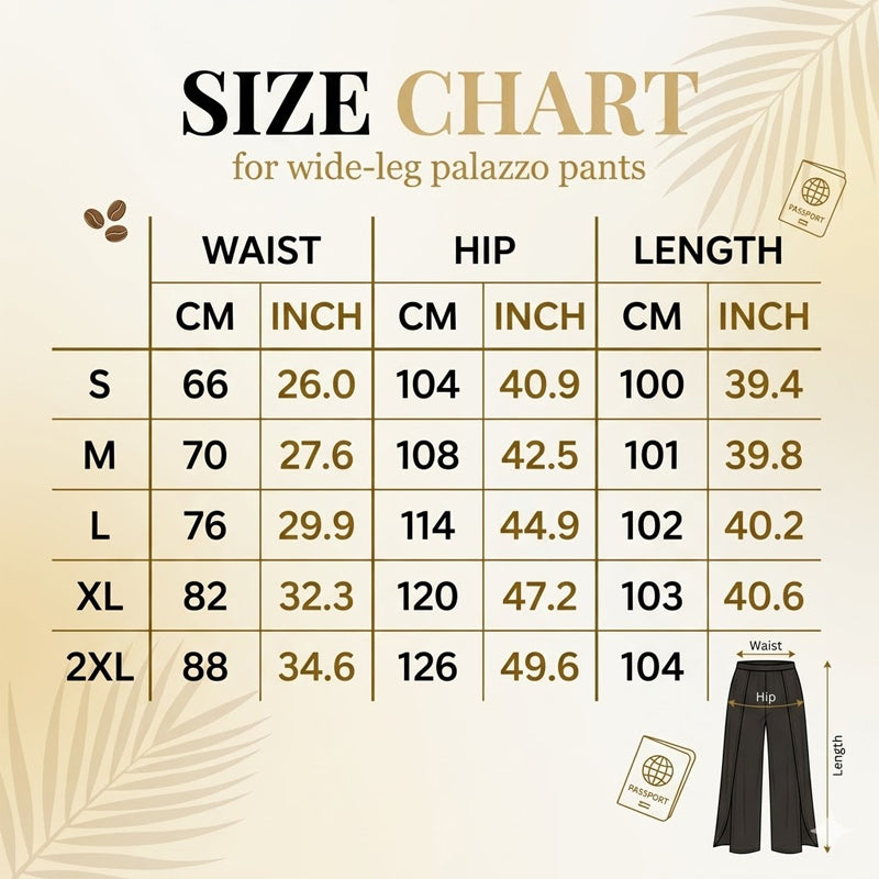 💃 50 % RABATT FÜR BEGRENZTE ZEIT! 👖 Damen Chiffon Weitbeinhose – Fließender Stoff, figurfreundlicher Schnitt, elegant für jeden Anlass 🖤