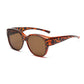 🔥Heißer Verkauf 50% Rabatt🔥😎Modische Damen Polarisations-Sonnenbrille mit Schlangenmuster-Gestell – UV-Schutz für Stadt, Autofahrt & Urlaub🕶️✨