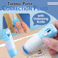 🔥 Heute -50 %! 🔪 2-in-1 Thermopapier-Korrekturflüssigkeit mit Messer