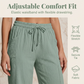 ✨ Leichte Damen-Capri mit Falten & verstellbarem Bund – Premium-Qualität für den Alltag!