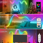 🎄🌟50 % RABATT 🌈Smart, fjernstyrt og fleksibel RGB LED-lyslist med musikksynkronisering🎵