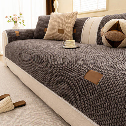 🛋️ Tykt sklisikkert sofatrekk – ultramyk komfort, ripebestandig, vaskbart. Perfekt for hjem med barn og kjæledyr! ✨🐾