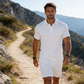 👔 Lässiges Herren Polo & Shorts Set ✨ Sommerliches 2-teiliges Freizeit-Outfit für Strand, Stadt & Urlaub