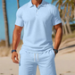 👔 Lässiges Herren Polo & Shorts Set ✨ Sommerliches 2-teiliges Freizeit-Outfit für Strand, Stadt & Urlaub