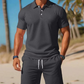 👔 Lässiges Herren Polo & Shorts Set ✨ Sommerliches 2-teiliges Freizeit-Outfit für Strand, Stadt & Urlaub