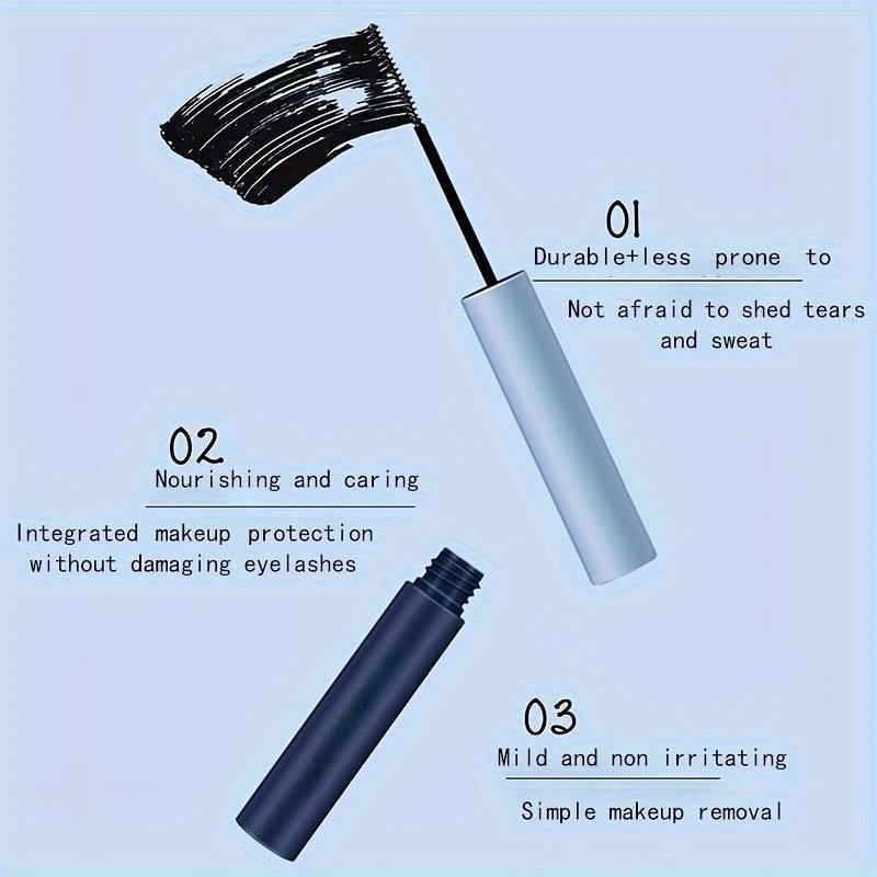 ⏰ Nur noch heute 50% Rabatt + 1 kaufen 1 GRATIS! 💖 Wasserfestes Mascara für lange, gewellte Wimpern | Volumengebend, langanhaltend ohne Verschmieren & Ablaufen ✨
