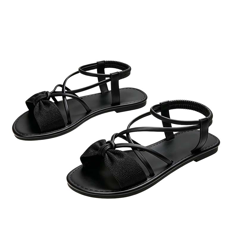 Women's Criss-Cross Strap Flat Sandals