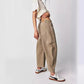 Damen Retro-Jeans mit mittlerem Bund und geschwungenen Weitbeinen
