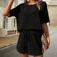 Women's Casual Waffle 2 Piece Set
