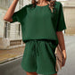 Women's Casual Waffle 2 Piece Set