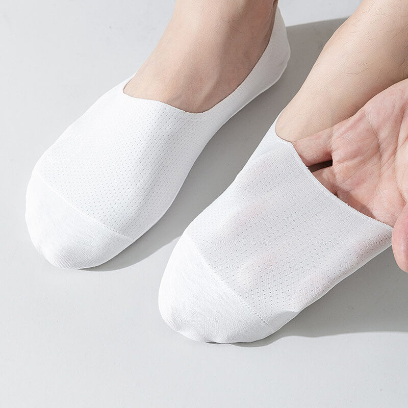 🧦 Herren Unsichtbare No-Show Socken mit Mesh – Atmungsaktiv, rutschfest & perfekt für Sneaker im Sommer👟