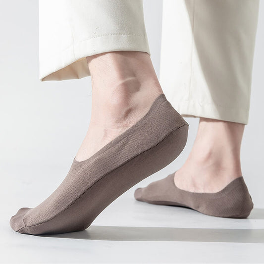 🧦 Herren Unsichtbare No-Show Socken mit Mesh – Atmungsaktiv, rutschfest & perfekt für Sneaker im Sommer👟