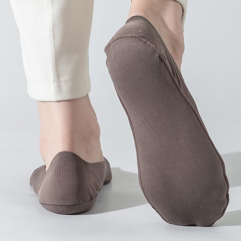 🧦 Herren Unsichtbare No-Show Socken mit Mesh – Atmungsaktiv, rutschfest & perfekt für Sneaker im Sommer👟
