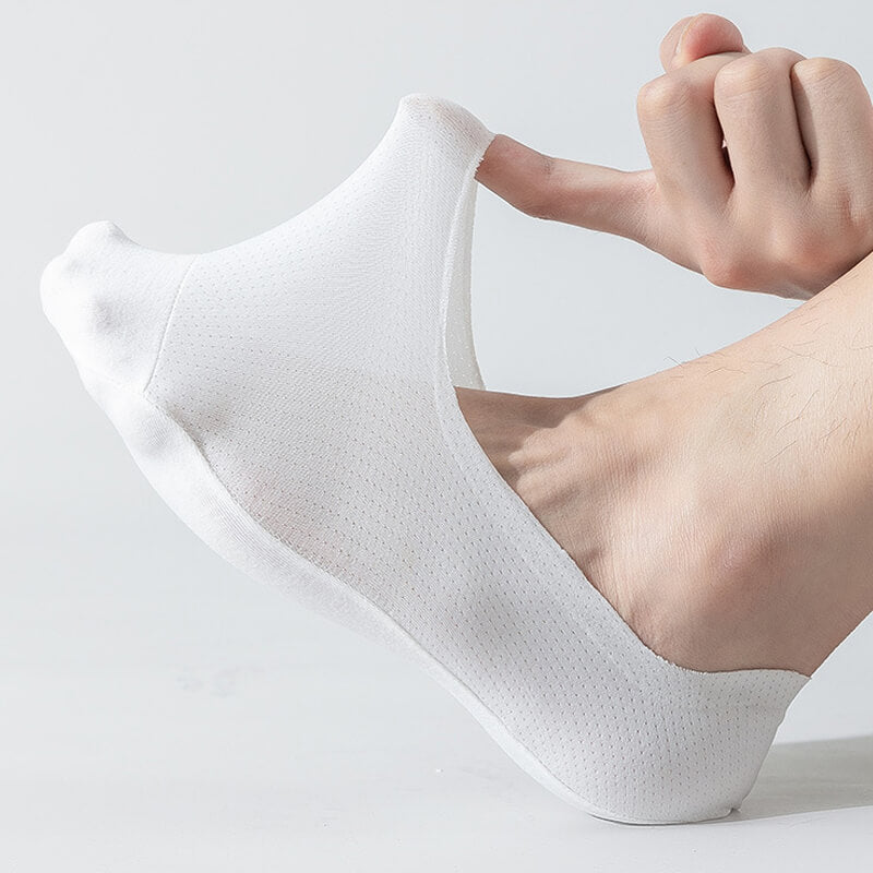 🧦 Herren Unsichtbare No-Show Socken mit Mesh – Atmungsaktiv, rutschfest & perfekt für Sneaker im Sommer👟