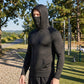 ☀️ Herren Sonnenschutz-Hoodie mit UPF 50+ – Atmungsaktiv, Schnelltrocknend & mit integrierter Gesichtsmaske!