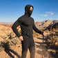 ☀️ Herren Sonnenschutz-Hoodie mit UPF 50+ – Atmungsaktiv, Schnelltrocknend & mit integrierter Gesichtsmaske!