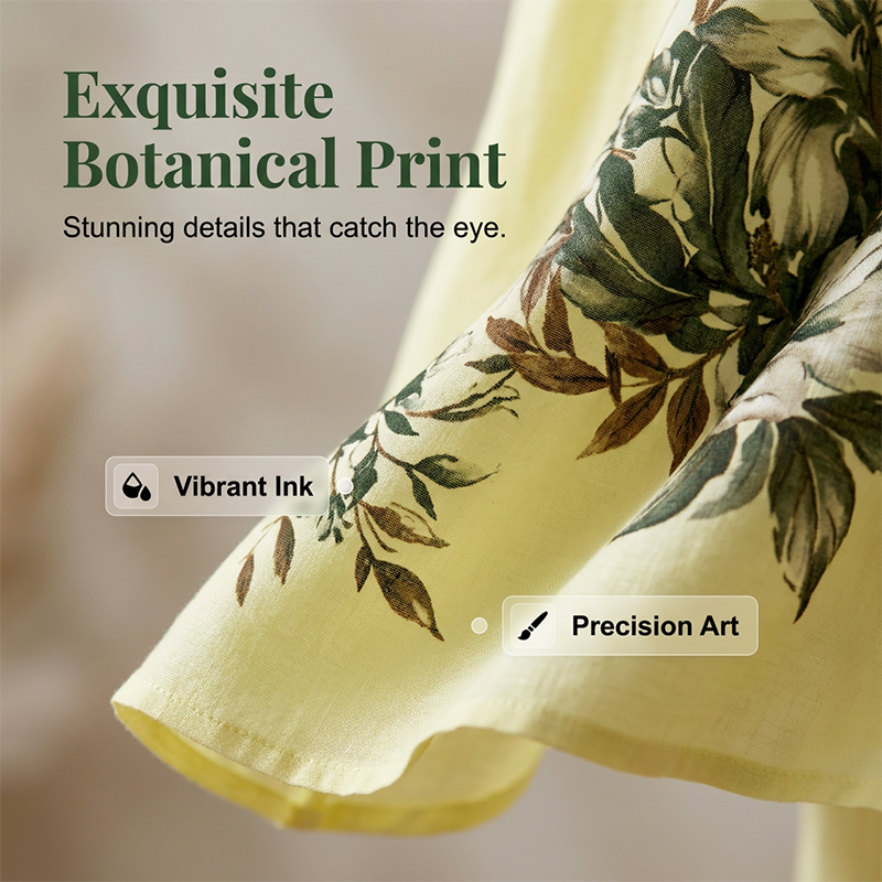 ✨ Kunstvolles Floral-Outfit für Damen – Leicht, modern & vielseitig kombinierbar!