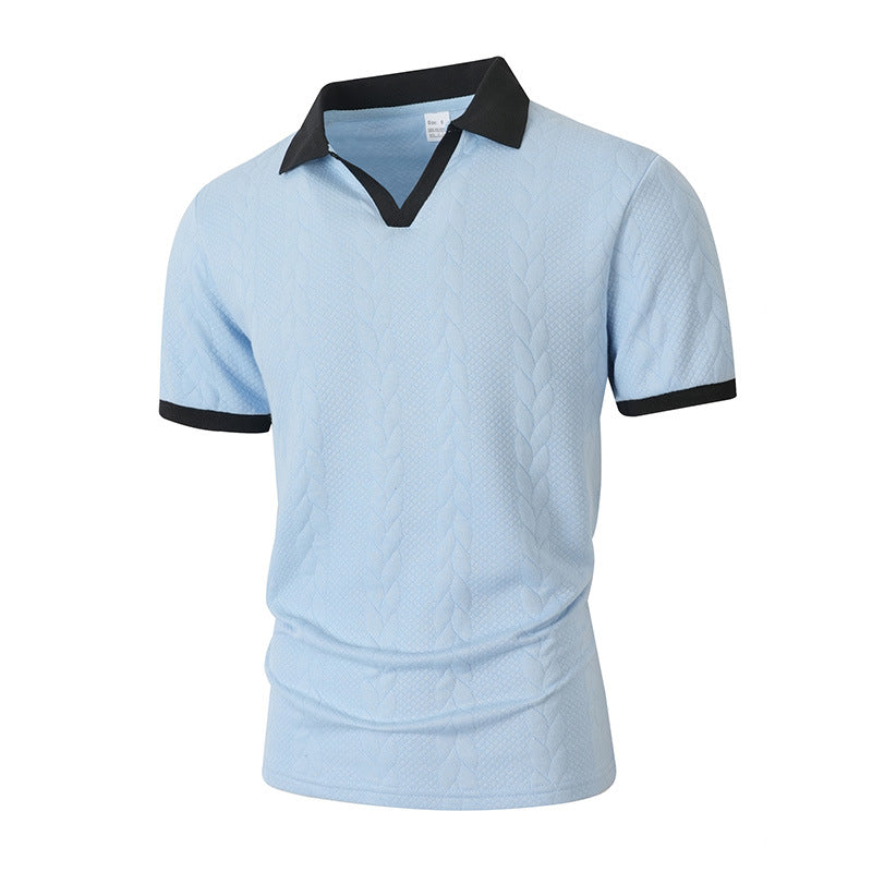 👕 50% RABATT! 🔥 Herren Strick-Polo-Shirt – Klassisch, Bequem & Dein Neuer Alltagsliebling 🏙️