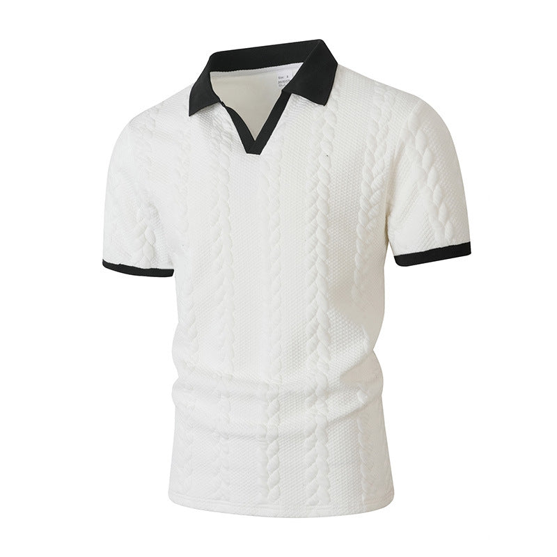 👕 50% RABATT! 🔥 Herren Strick-Polo-Shirt – Klassisch, Bequem & Dein Neuer Alltagsliebling 🏙️