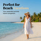 👒 Damen Sonnenhut mit breiter Krempe & Schleife – Faltbarer UV-Schutz Hut für Strand & Urlaub🎀