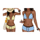 👙 Retro Bikini-Set mit Polka Dots & Boy-Shorts – Halter-Top mit Stretch für Strand & Pool 🌊