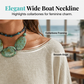 🌺👕 50% RABATT! Lockeres Damen-Oberteil mit U-Boot-Ausschnitt – Einfarbig, leicht & perfekt für Sommer & Alltag!