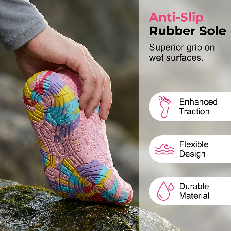 ⚡ 50% RABATT! Leichte Barefoot Wasserschuhe – Rutschfest, schnell trocknend & für Fitness & Strand!