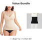 Women's Tummy Shaping Top with Built-In Bra