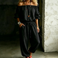 🖤 40% RABATT! Damen Off-Shoulder Jumpsuit aus Leinen – Lässig, elegant & für jeden Tag!