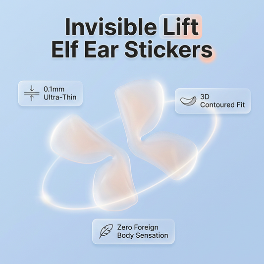 🧚 Elf-Ohr Sticker für sofortigen Lifting-Effekt – 0,1mm dünn & 3D Konturpassform!