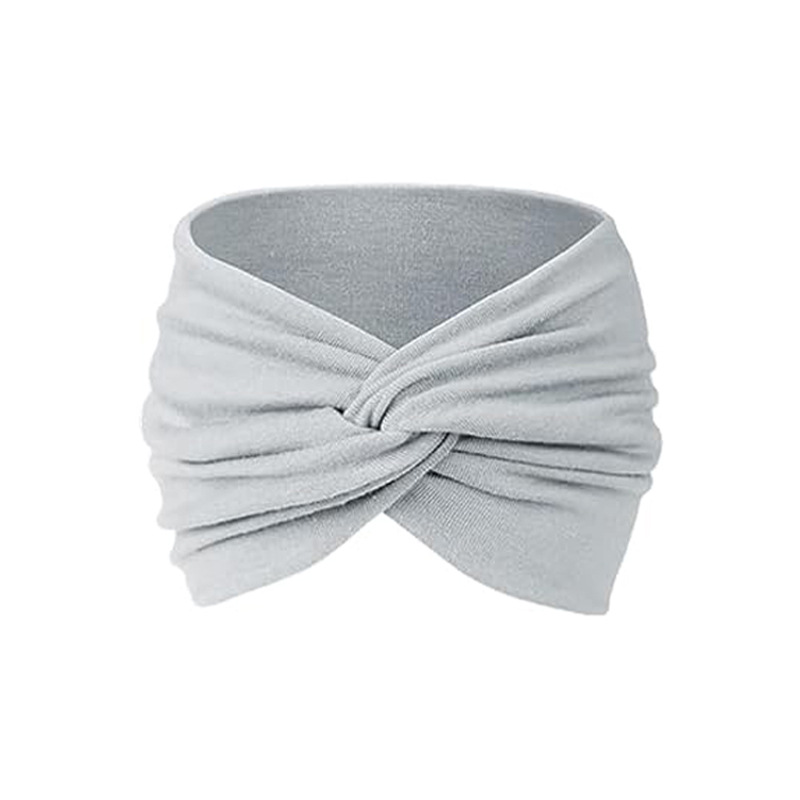 🧘 Boho Sport-Stirnband für Damen – Breites elastisches Haarband für Yoga, Laufen & Alltag!