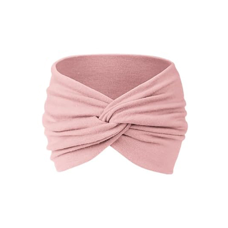 🧘 Boho Sport-Stirnband für Damen – Breites elastisches Haarband für Yoga, Laufen & Alltag!