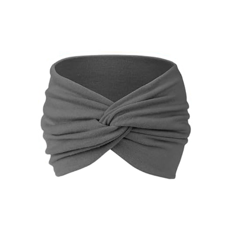 🧘 Boho Sport-Stirnband für Damen – Breites elastisches Haarband für Yoga, Laufen & Alltag!