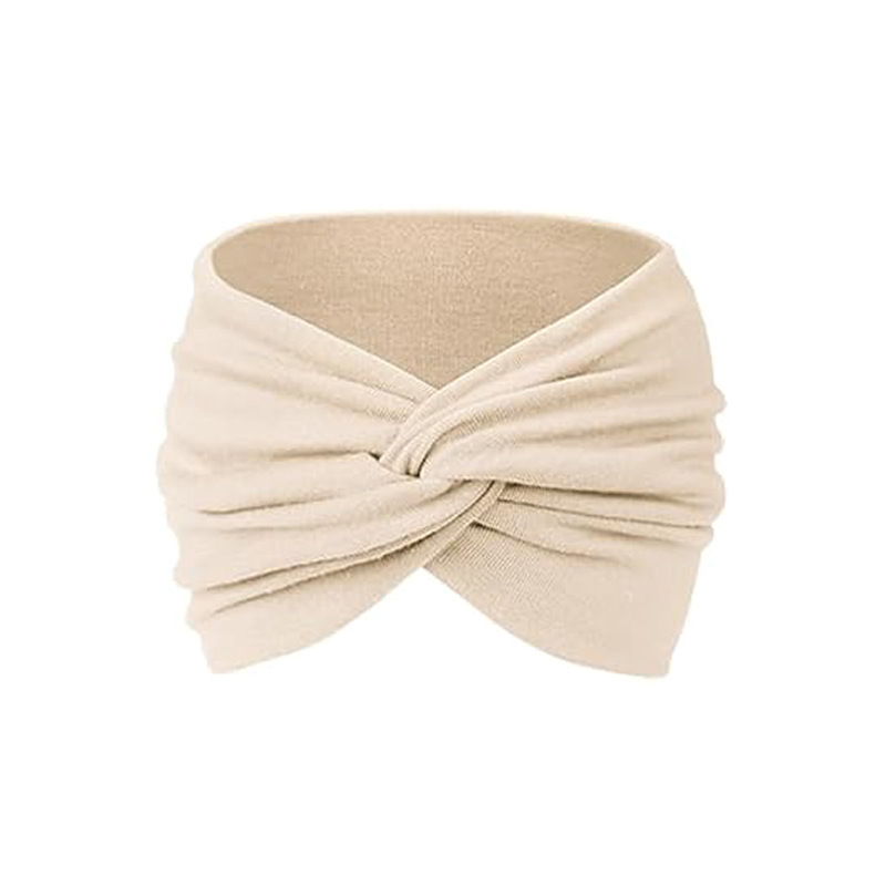 🧘 Boho Sport-Stirnband für Damen – Breites elastisches Haarband für Yoga, Laufen & Alltag!