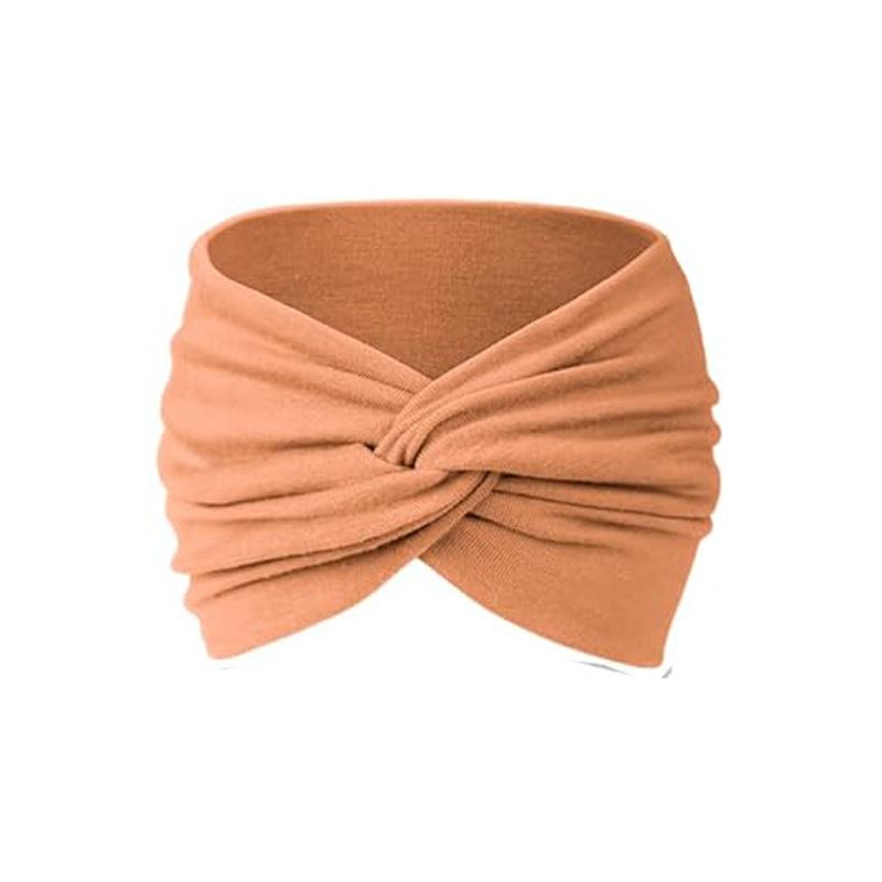 🧘 Boho Sport-Stirnband für Damen – Breites elastisches Haarband für Yoga, Laufen & Alltag!