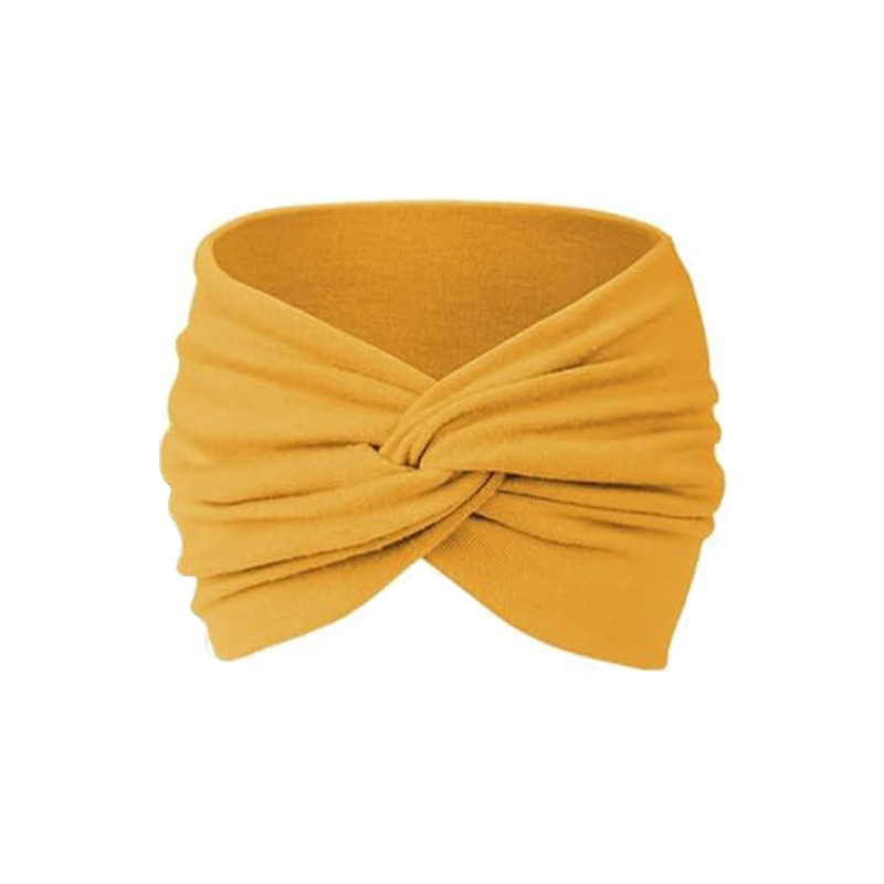 🧘 Boho Sport-Stirnband für Damen – Breites elastisches Haarband für Yoga, Laufen & Alltag!