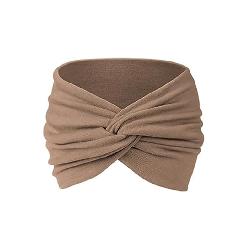 🧘 Boho Sport-Stirnband für Damen – Breites elastisches Haarband für Yoga, Laufen & Alltag!