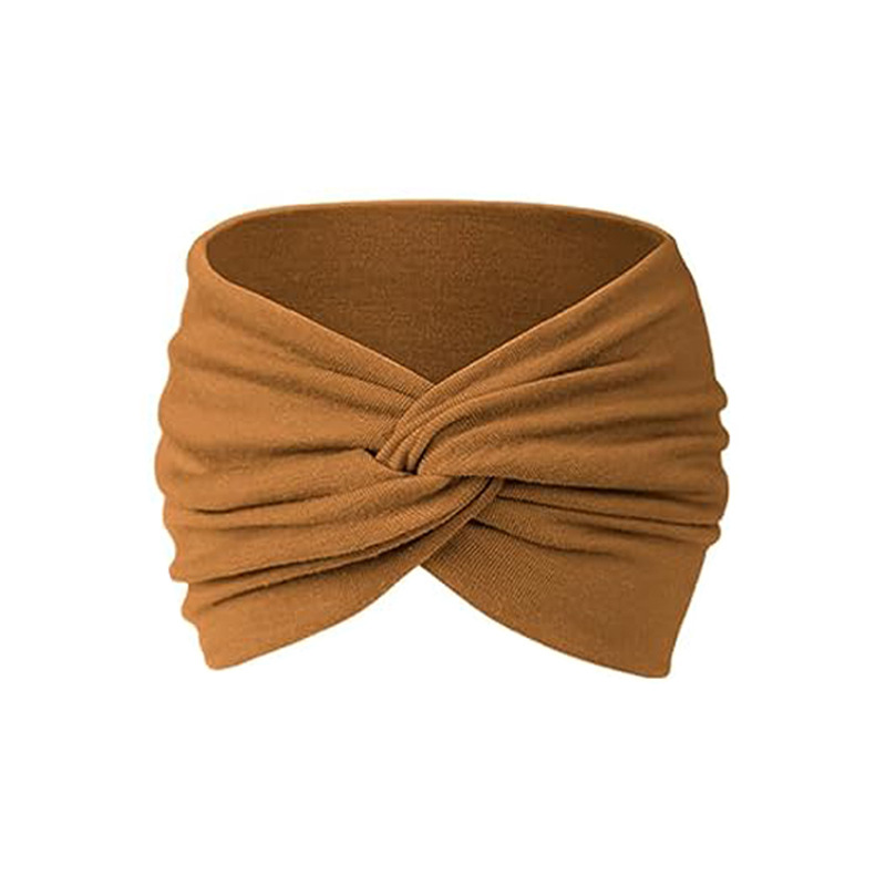🧘 Boho Sport-Stirnband für Damen – Breites elastisches Haarband für Yoga, Laufen & Alltag!