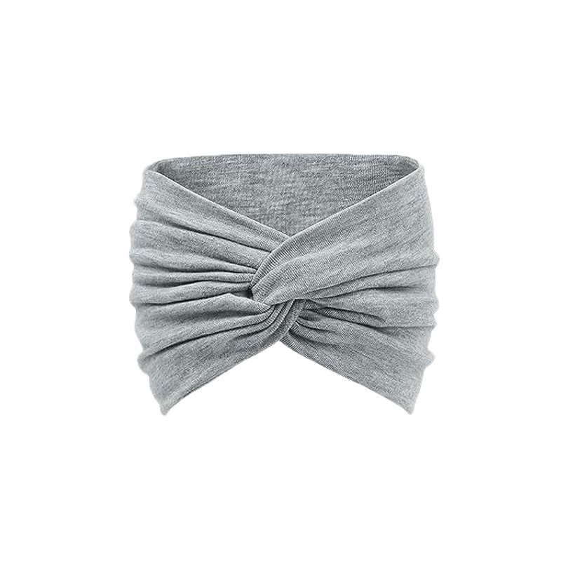 🧘 Boho Sport-Stirnband für Damen – Breites elastisches Haarband für Yoga, Laufen & Alltag!