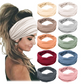 🧘 Boho Sport-Stirnband für Damen – Breites elastisches Haarband für Yoga, Laufen & Alltag!