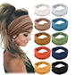 🧘 Boho Sport-Stirnband für Damen – Breites elastisches Haarband für Yoga, Laufen & Alltag!